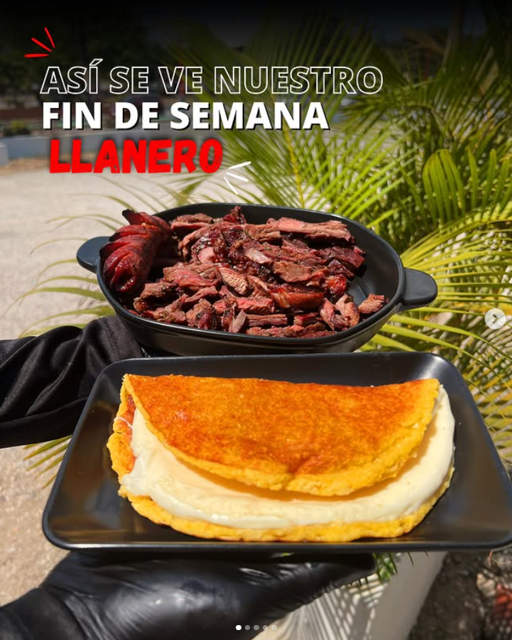 Parrilla con cachapa